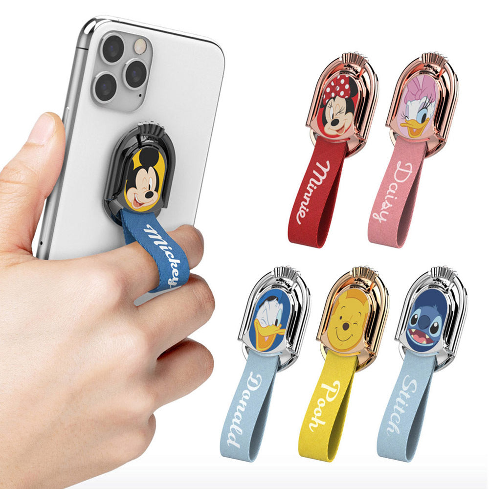 Disney Characters Anti-drop Finger Grip Phone Stand Ring Holder