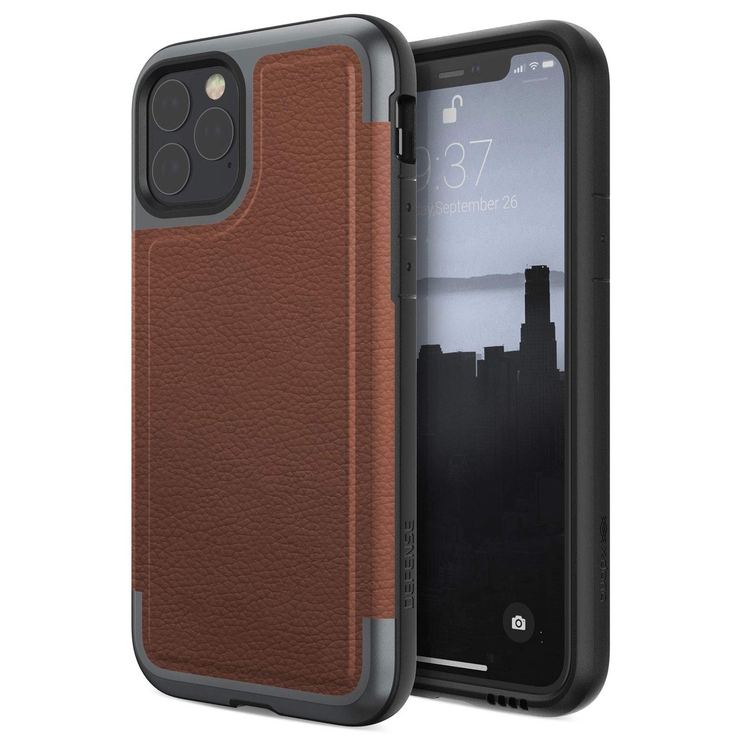 X-Doria Defense Prime Military Grade Drop Tested Anodized Aluminum Luxurious Leather Case Cover