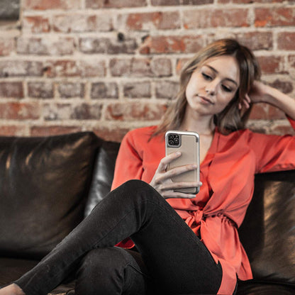 X-Doria Defense Prime Military Grade Drop Tested Anodized Aluminum Luxurious Leather Case Cover