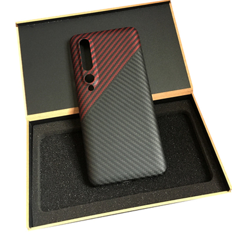 Oatsbasf Luxury Pure Carbon Fiber Case for Xiaomi Smartphones