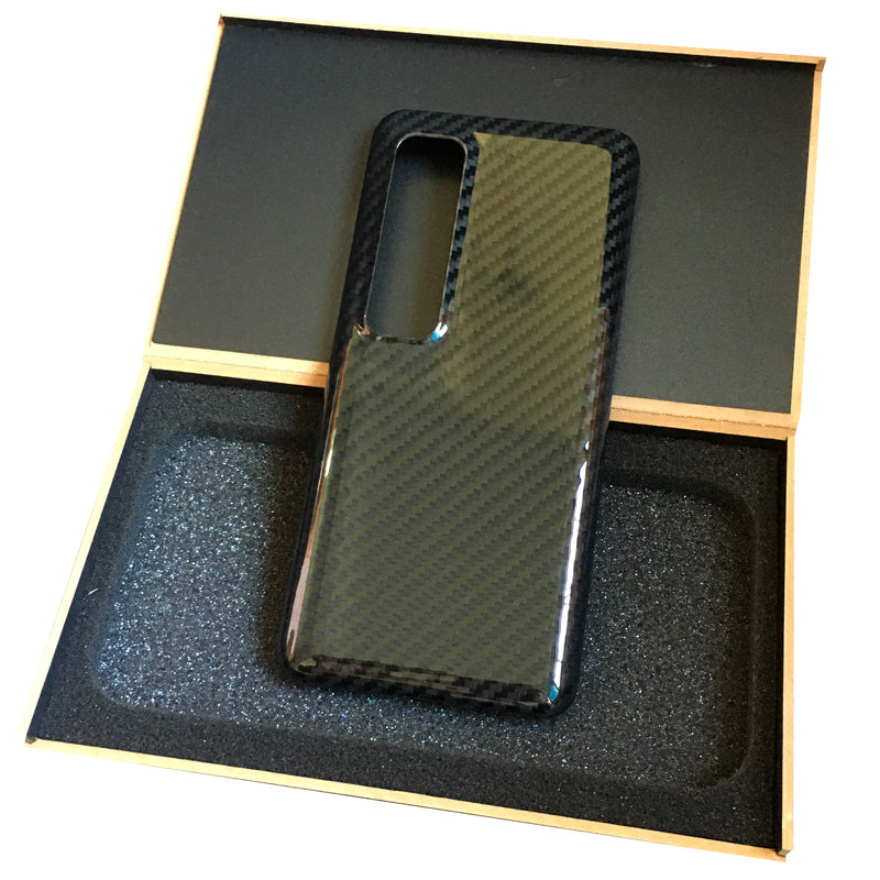 Oatsbasf Luxury Pure Carbon Fiber Case for Xiaomi Smartphones