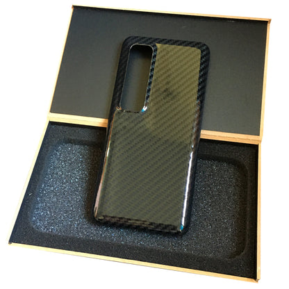 Oatsbasf Luxury Pure Carbon Fiber Case for Xiaomi Smartphones