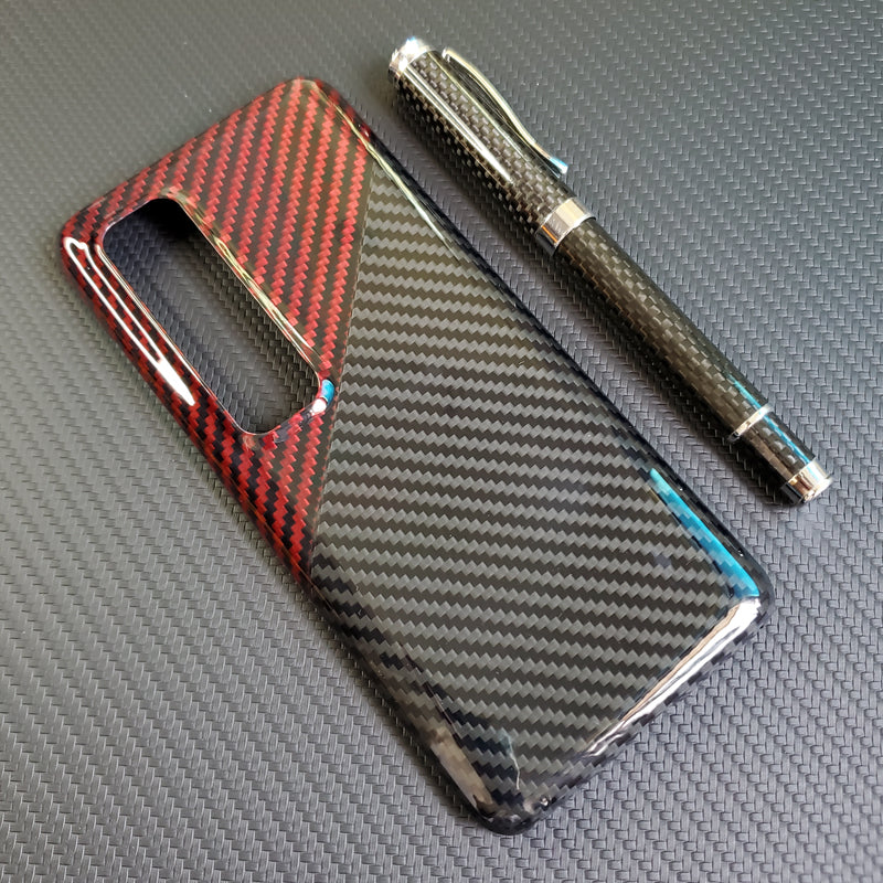 Oatsbasf Luxury Pure Carbon Fiber Case for Xiaomi Smartphones