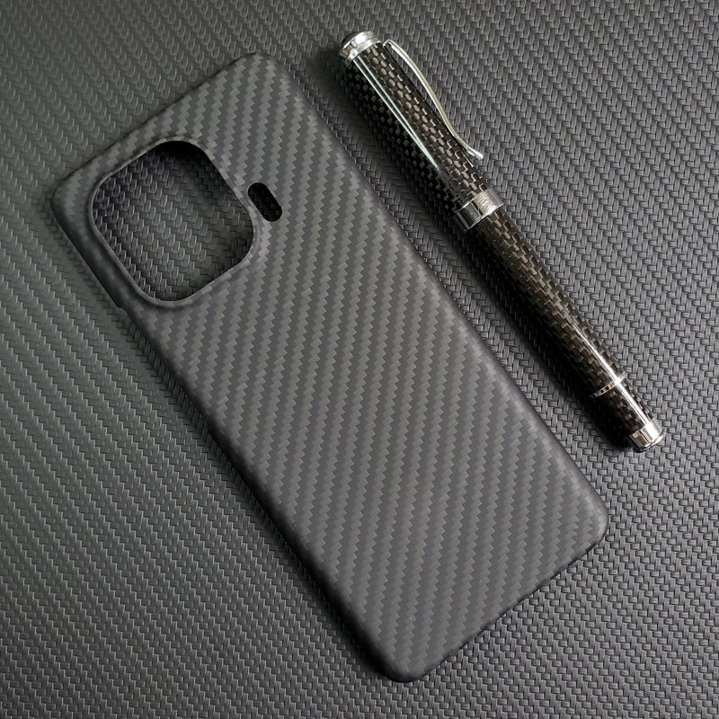 Oatsbasf Luxury Pure Carbon Fiber Case for Xiaomi Smartphones