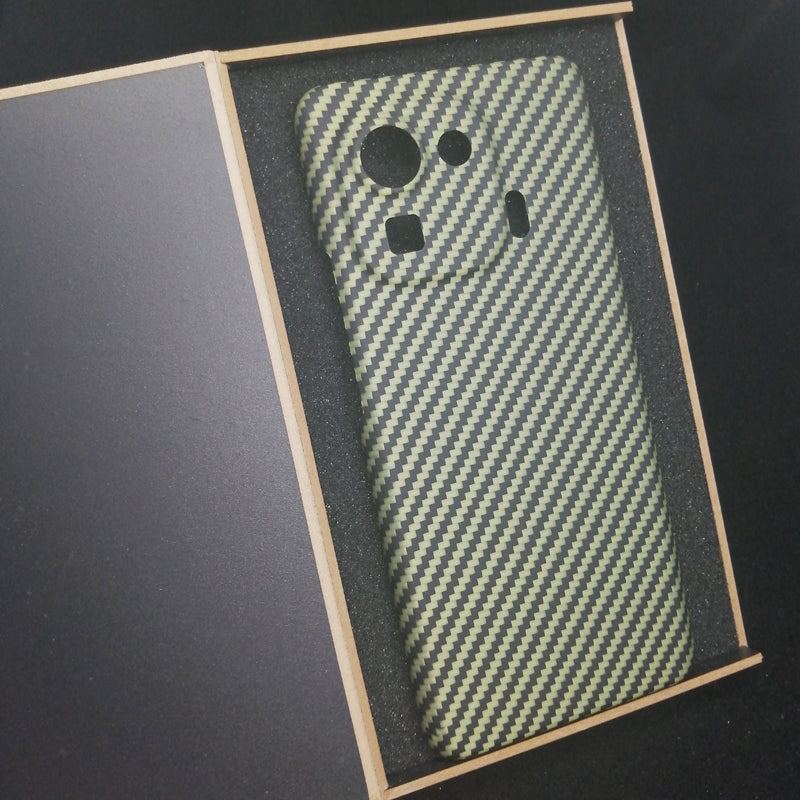 Oatsbasf Luxury Pure Carbon Fiber Case for Xiaomi Smartphones