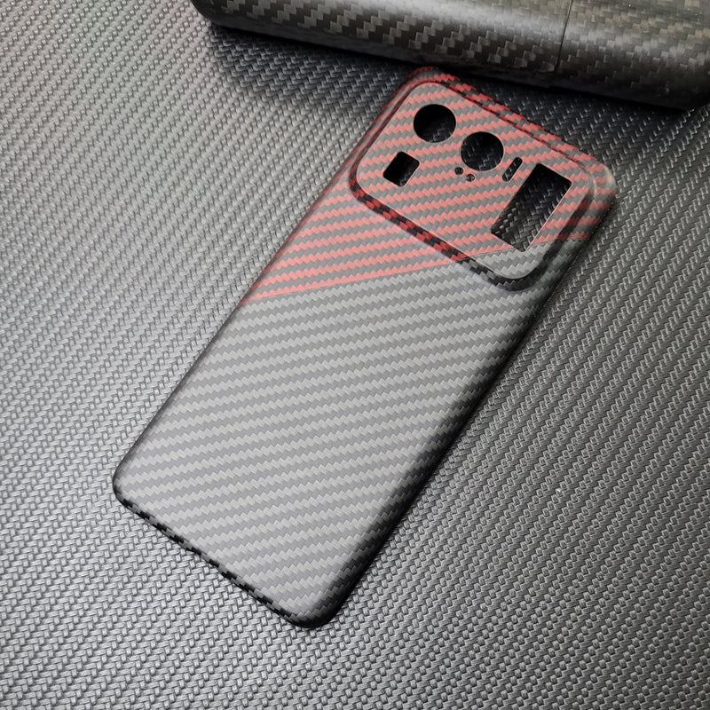 Oatsbasf Luxury Pure Carbon Fiber Case for Xiaomi Smartphones