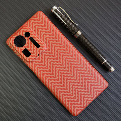 Oatsbasf Luxury Pure Carbon Fiber Case for Xiaomi Smartphones