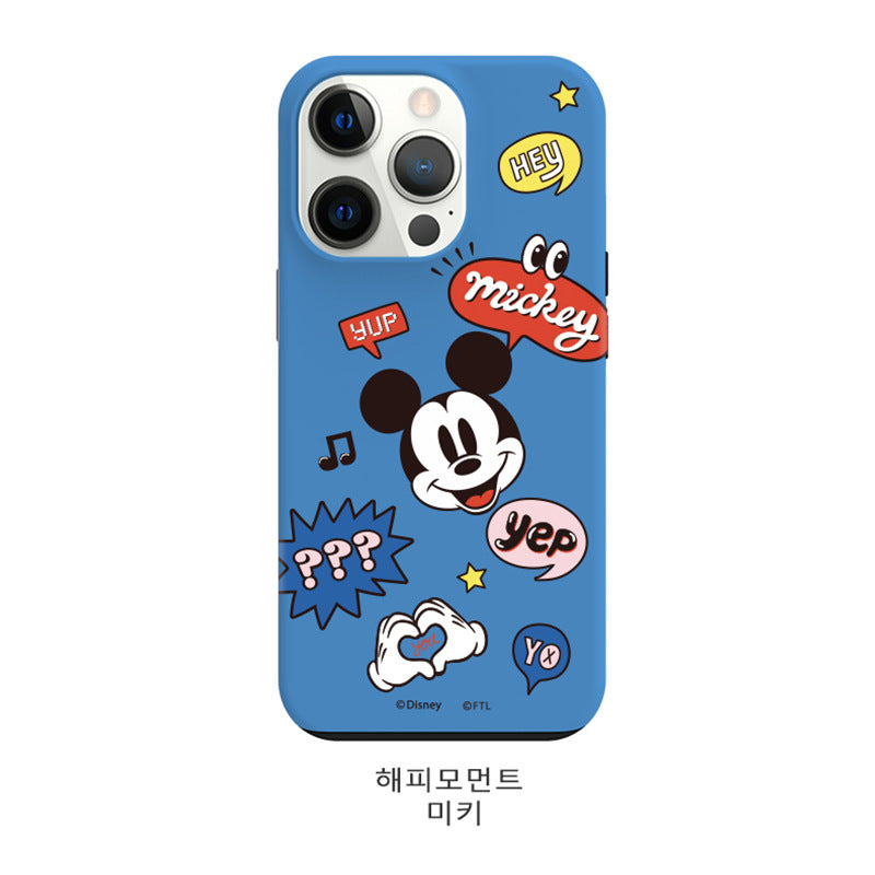 Disney Mickey & Friends Dual Layer TPU+PC Shockproof Guard Up Combo Case Cover