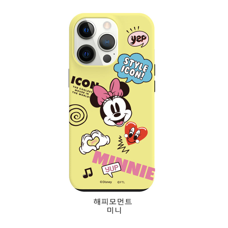 Disney Mickey & Friends Dual Layer TPU+PC Shockproof Guard Up Combo Case Cover