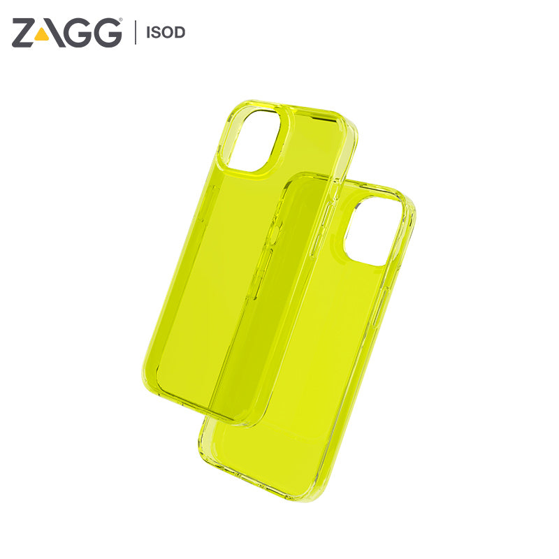 ZAGG Neon Yellow Anti-microbial D3O Ultimate Impact Protection Case Cover