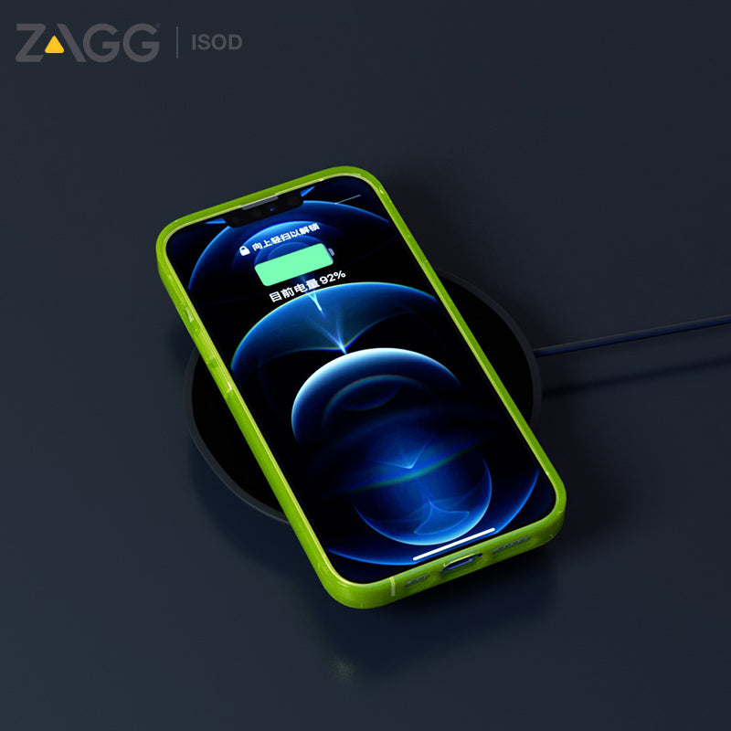 ZAGG Neon Yellow Anti-microbial D3O Ultimate Impact Protection Case Cover