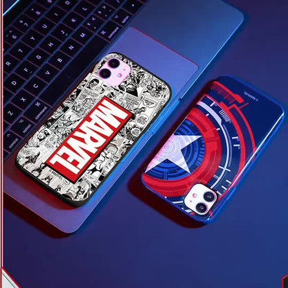 UKA Marvel Avengers IMD TPU Back Case Cover for Apple iPhone