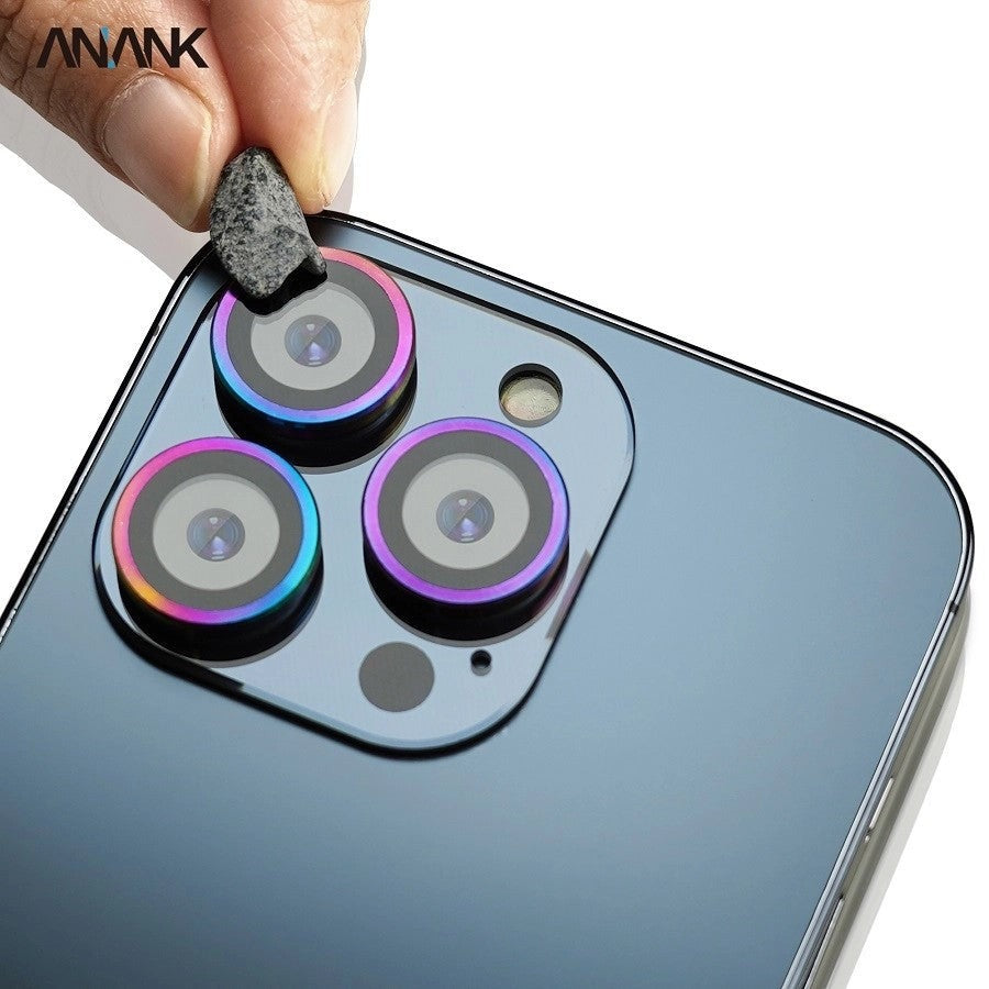 ANANK AR Titanium Alloy Tempered Glass Circle Lens Guard