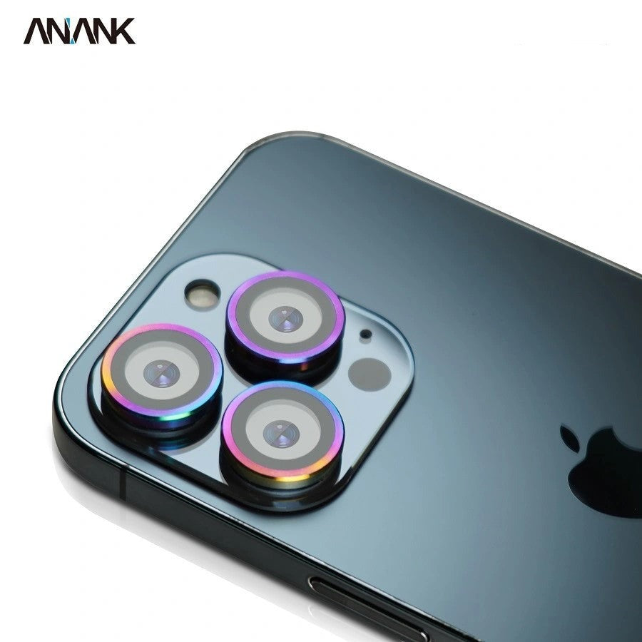 ANANK AR Titanium Alloy Tempered Glass Circle Lens Guard