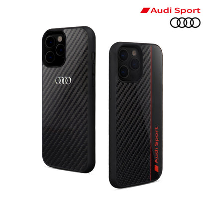 Audi Carbon Fiber Phone Case Cover