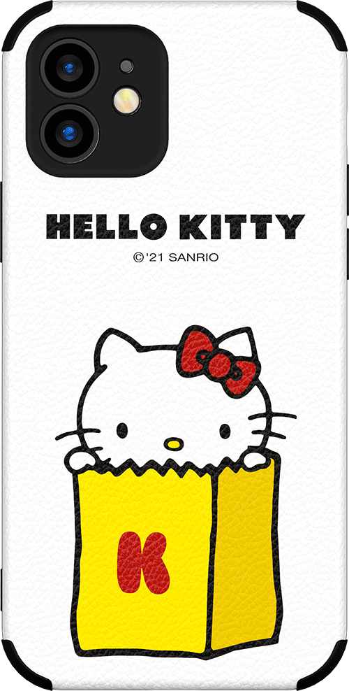 UKA Hello Kitty Magic Square Shockproof TPU+Leather Back Case Cover