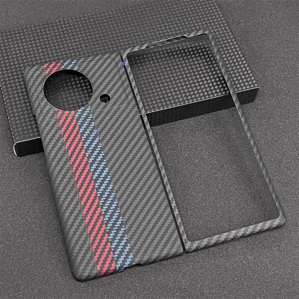 Oatsbasf Luxury Pure Carbon Fiber Case for vivo Foldable Smartphones