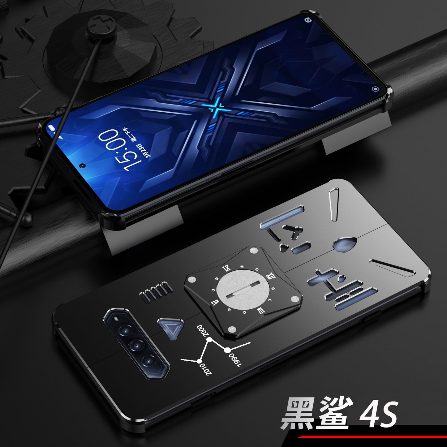 SIMON Time Shockproof Aluminum Metal Case Cover