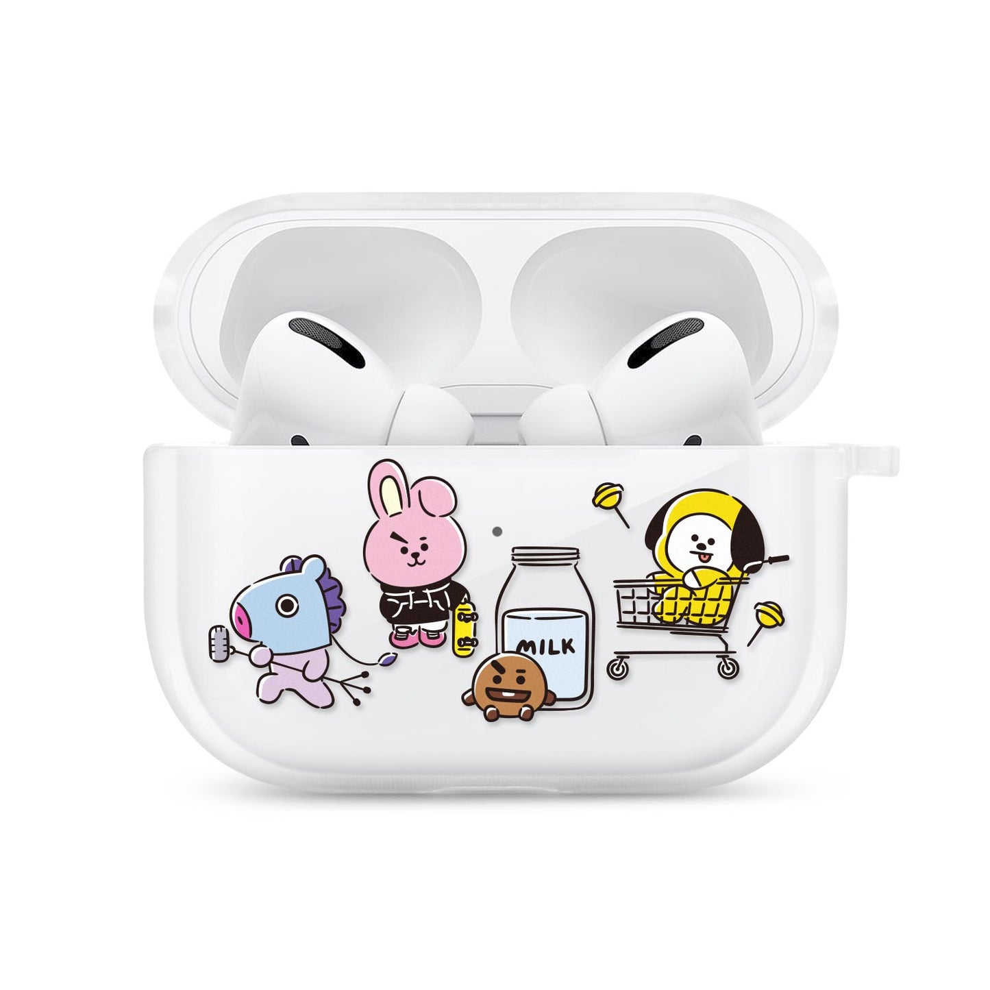 GARMMA BT21 UNIVERSTAR Soft TPU Apple AirPods Pro Charging Case Cover