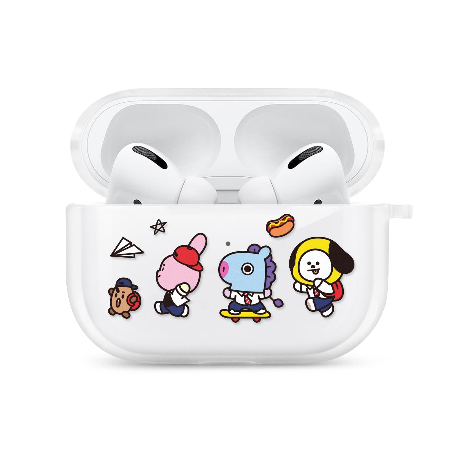 GARMMA BT21 UNIVERSTAR Soft TPU Apple AirPods Pro Charging Case Cover