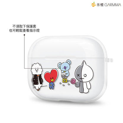 GARMMA BT21 UNIVERSTAR Soft TPU Apple AirPods Pro Charging Case Cover