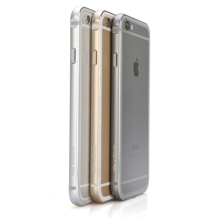 X-Doria Bump Gear Plus TPU & Aluminum Rail Bumper Case for Apple iPhone 6S Plus/6 Plus