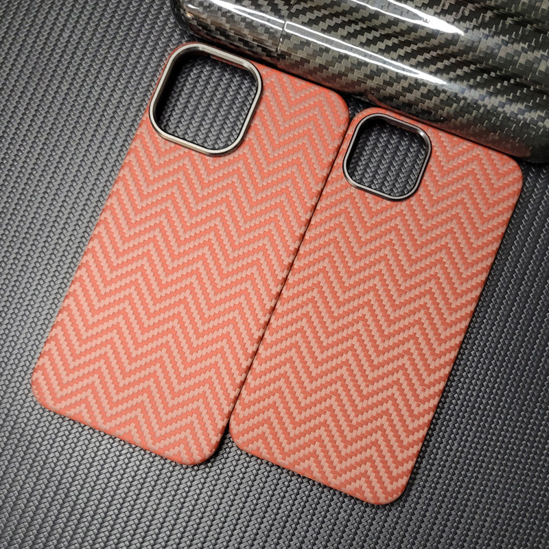 Oatsbasf Luxury Pure Carbon Fiber Case for Apple iPhone 13 series