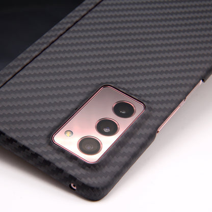 Oatsbasf Luxury Pure Carbon Fiber Case for Samsung Foldable Smartphones