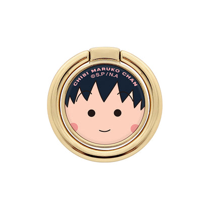 GARMMA Chibi Maruko-chan 360° Rotating Anti-drop Ring Stand Finger Grip Phone Holder