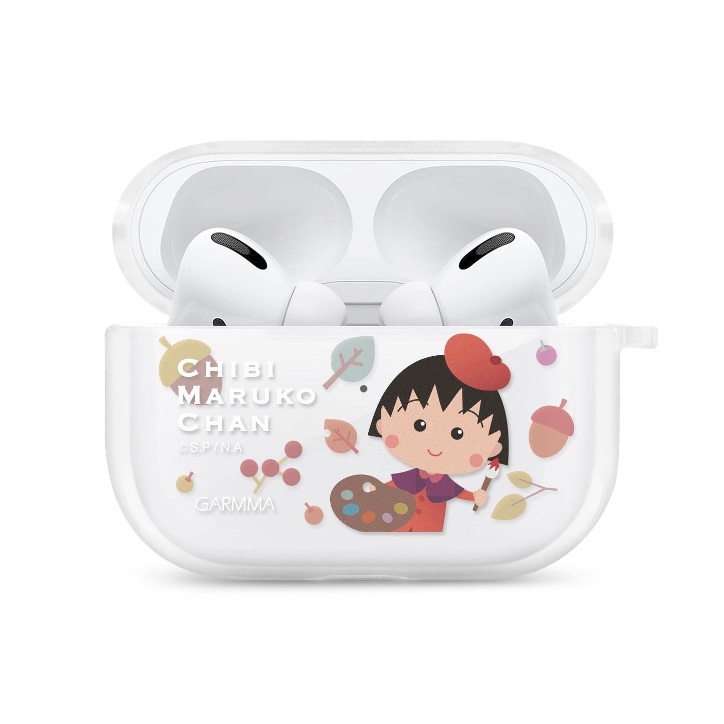 GARMMA Chibi Maruko-chan  Soft TPU Apple AirPods Pro & 2/1 Charging Case Cover - Armor King Case