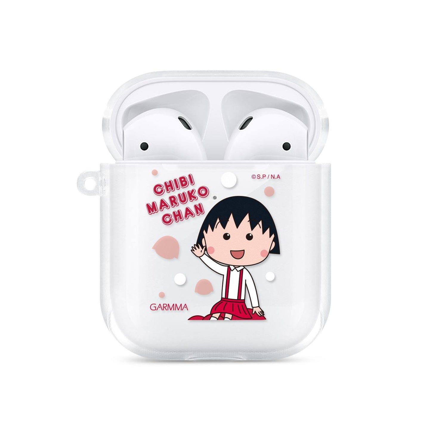 GARMMA Chibi Maruko-chan  Soft TPU Apple AirPods Pro & 2/1 Charging Case Cover - Armor King Case