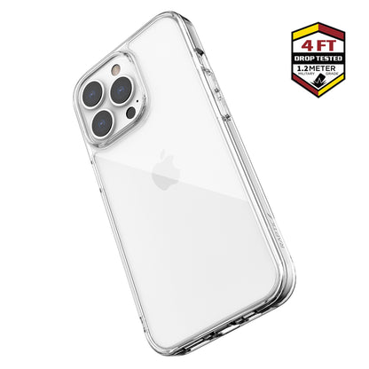 X-Doria Defense ClearVue Translucent Crystal Clear Shock-Absorbing Back Case Cover