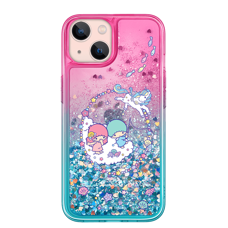 UKA Sanrio Characters Air Cushion Glitter Quicksand Back Case Cover