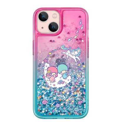 UKA Sanrio Characters Air Cushion Glitter Quicksand Back Case Cover