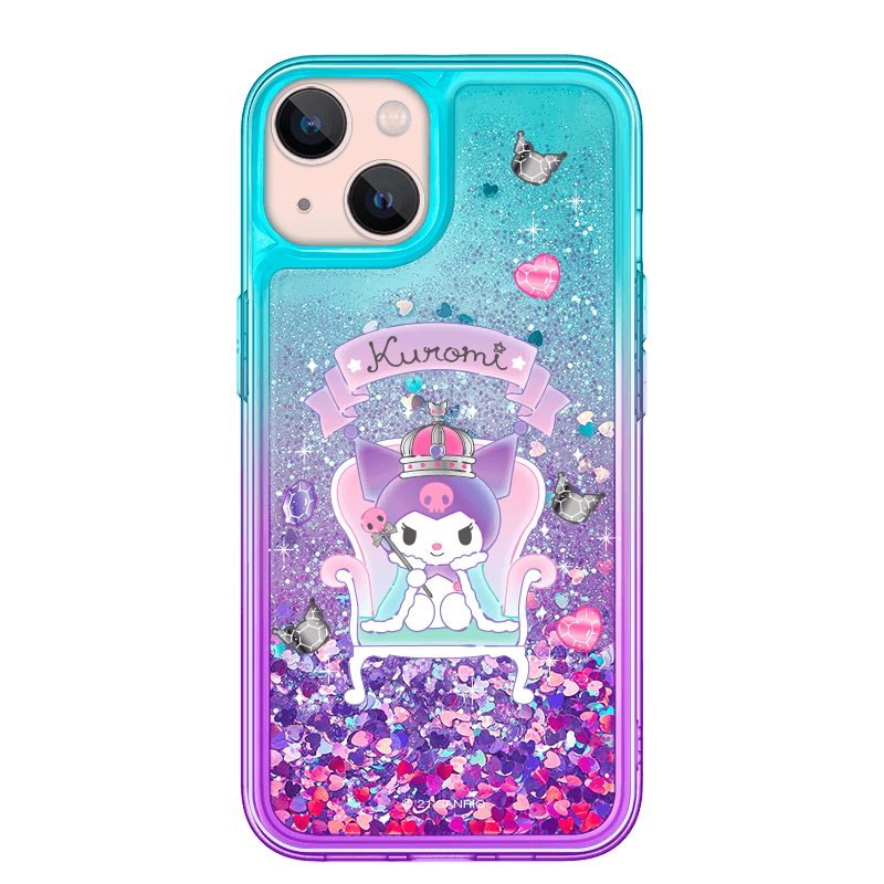 UKA Sanrio Characters Air Cushion Glitter Quicksand Back Case Cover