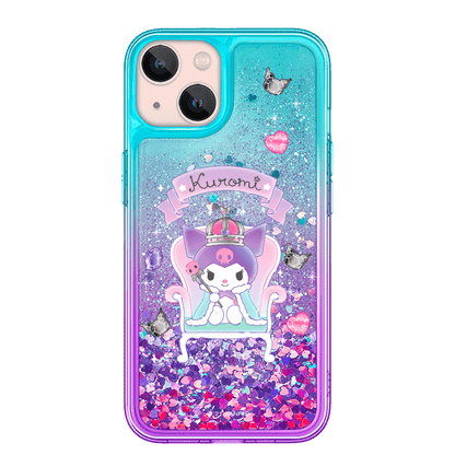 UKA Sanrio Characters Air Cushion Glitter Quicksand Back Case Cover