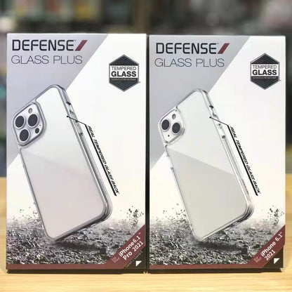 X-Doria Defense Glass Plus Drop Protection Tempered Glass Back Case Cover