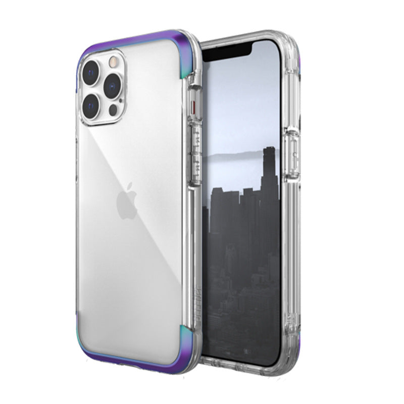 X-Doria Defense Air Military Grade Drop Tested Anodized Aluminum TPU PC Clear Case Cover