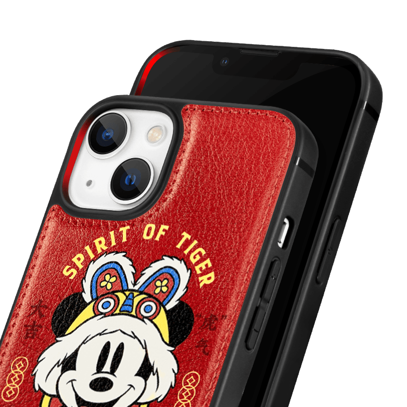 UKA Disney Tiger CNY Premium Leather Back Case Cover