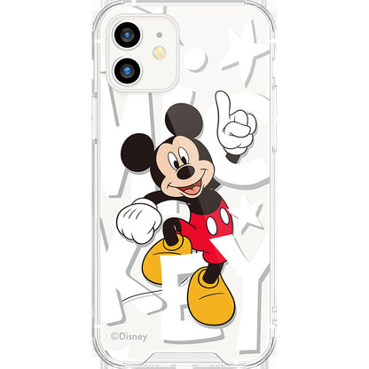 UKA Disney Shockproof Air Cushion TPU+PC Clear Back Case Cover