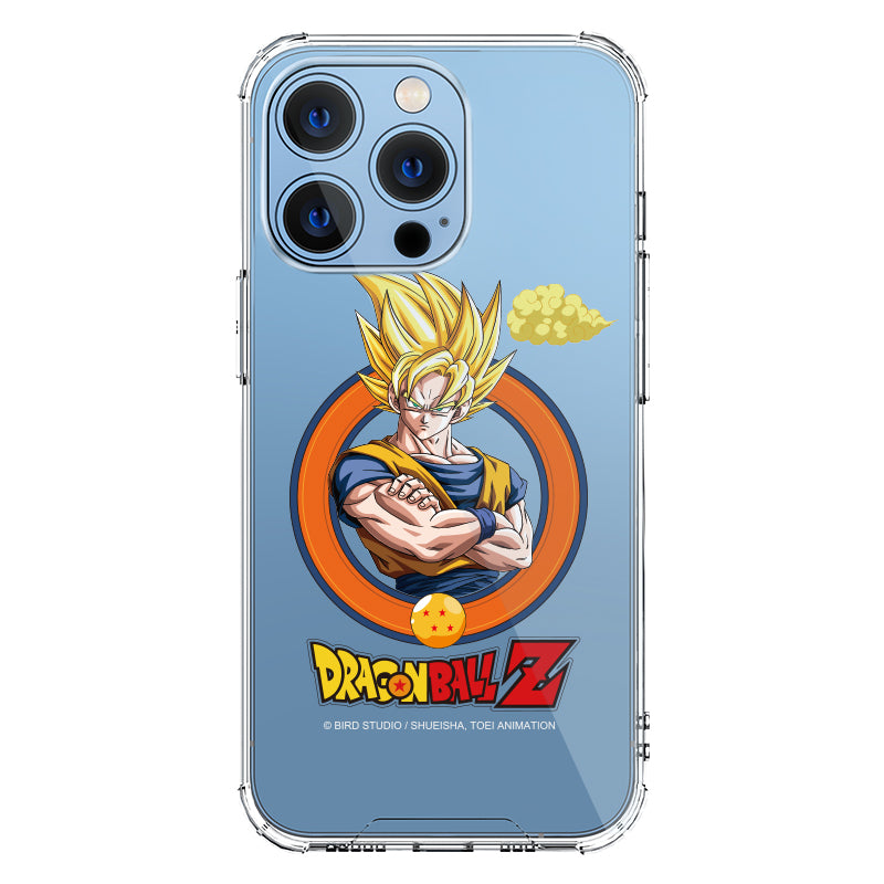 UKA Dragon Ball Z Shockproof Air Cushion TPU+PC Clear Back Case Cover