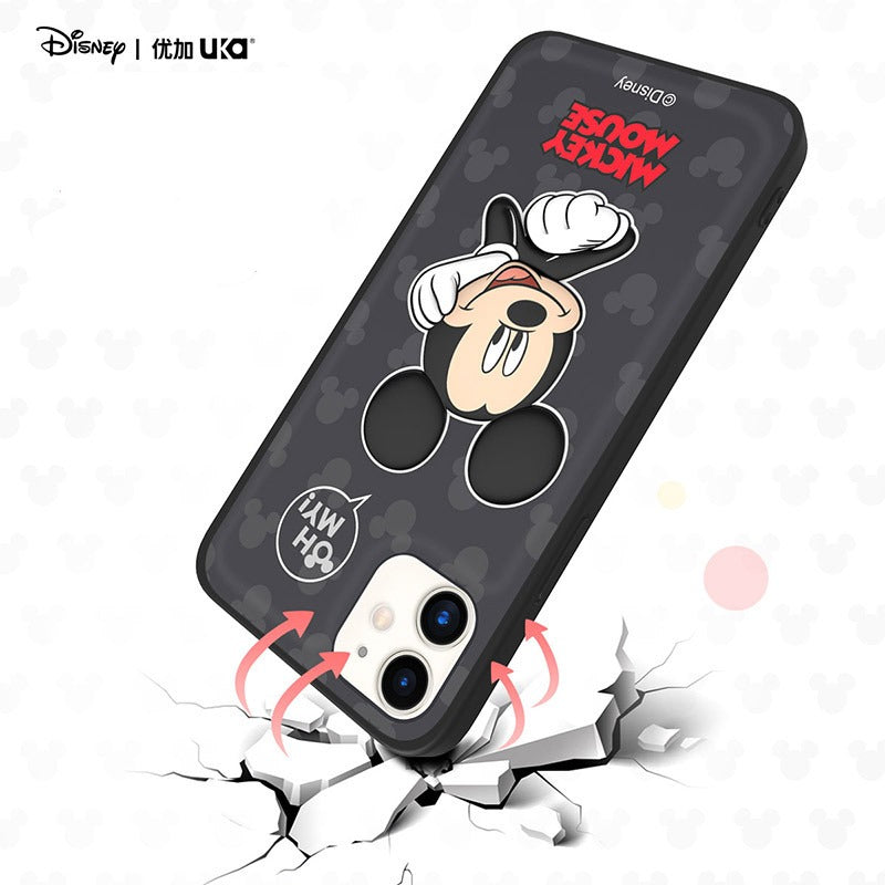 UKA Disney Cute 3D PU Leather Case Cover