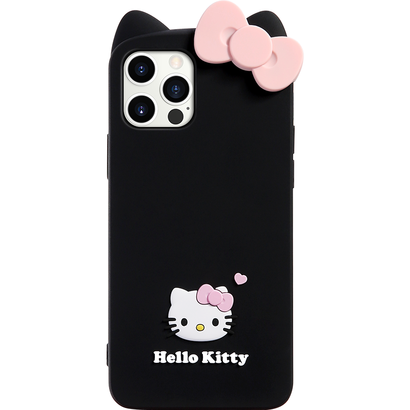 UKA Hello Kitty Shockproof 3D Silicone Back Case Cover