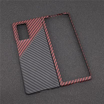 Oatsbasf Luxury Pure Carbon Fiber Case for Samsung Foldable Smartphones