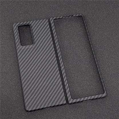 Oatsbasf Luxury Pure Carbon Fiber Case for Samsung Foldable Smartphones