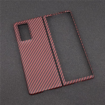 Oatsbasf Luxury Pure Carbon Fiber Case for Samsung Foldable Smartphones