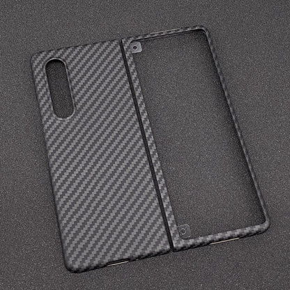 Oatsbasf Luxury Pure Carbon Fiber Case for Samsung Foldable Smartphones