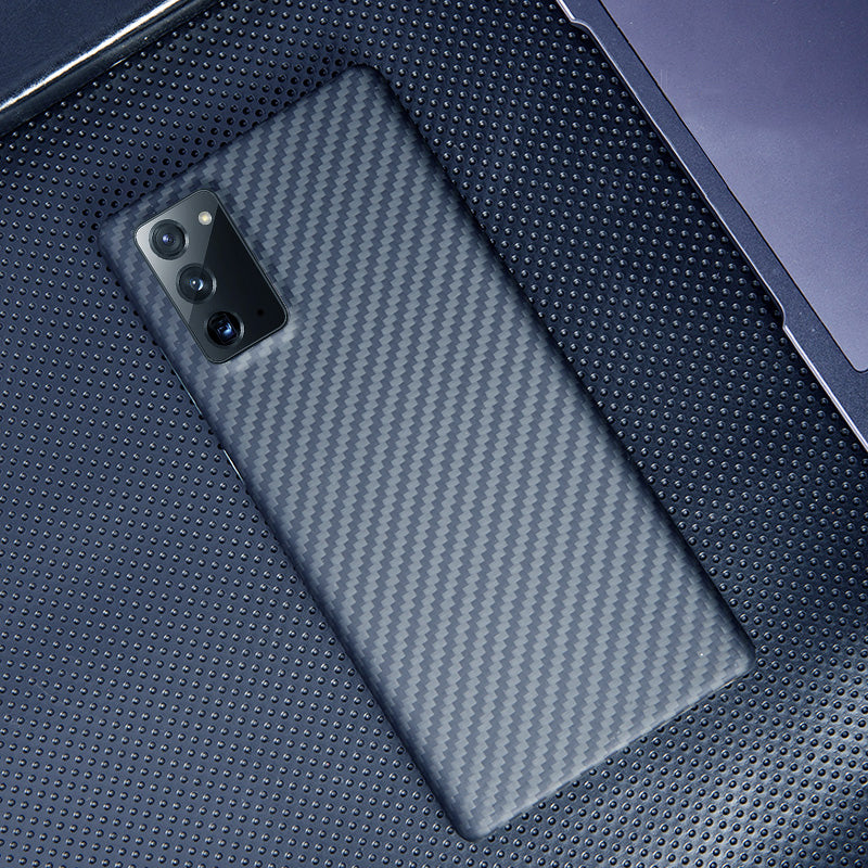 Oatsbasf Luxury Pure Carbon Fiber Case for Samsung Galaxy Note Series Smartphones