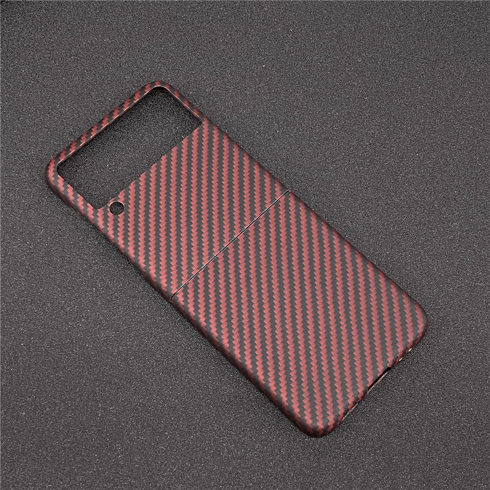 Oatsbasf Luxury Pure Carbon Fiber Case for Samsung Foldable Smartphones