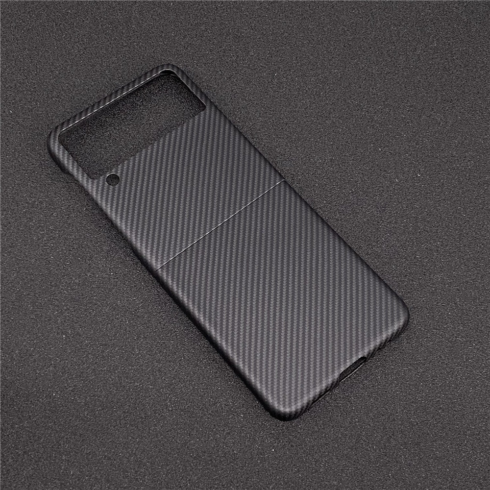 Oatsbasf Luxury Pure Carbon Fiber Case for Samsung Foldable Smartphones